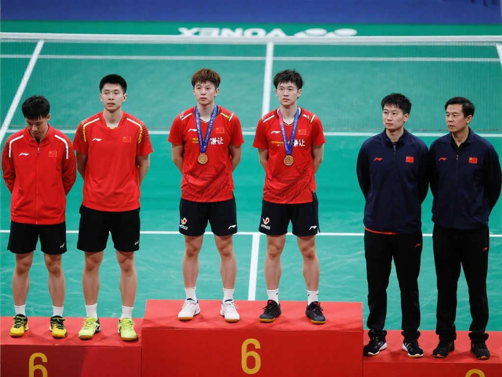 苏杯拒绝‘躺冠’,国羽6人无缘领奖台,仅2人展现谦让风度 苏杯拒绝‘躺冠’,国羽6人无缘领奖台,仅2人展现谦让风度
