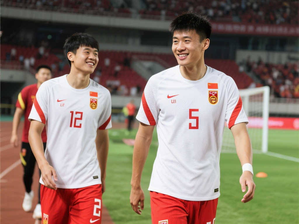 【直击】U22国足现身赛场 毛伟杰蒯纪闻轻松自信