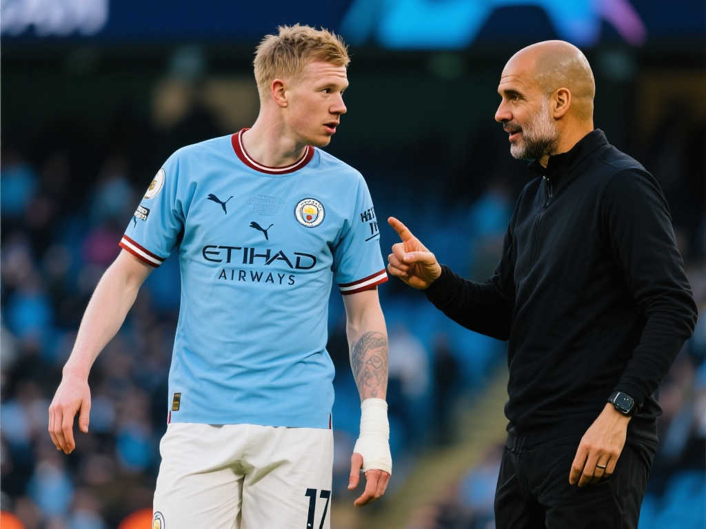 瓜迪奥拉：德布劳内即将复出，期待未来两战能登场